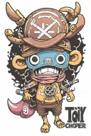 tony tony chopper  tattoo design idea
