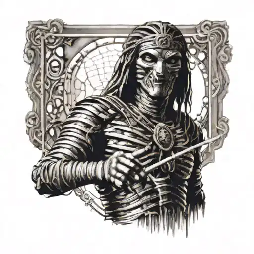 the mummy movie  tattoo design idea