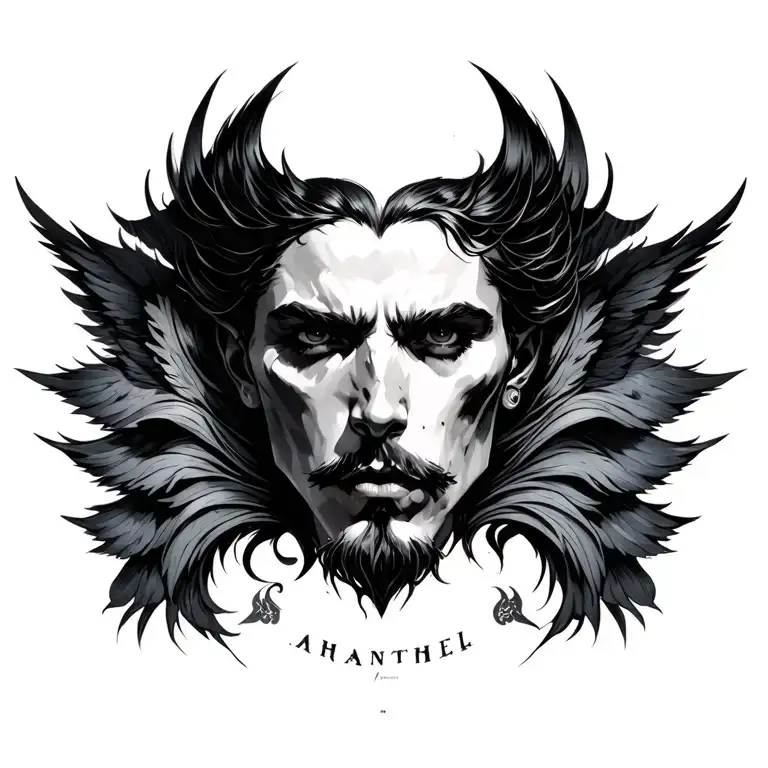 arhanghel Constantine tattoo design idea