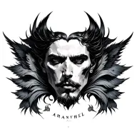 arhanghel Constantine tattoo design idea