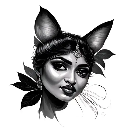 Rekha tattoo design idea