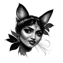 Rekha tattoo design idea