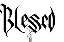 "Blessed" tattoo design idea