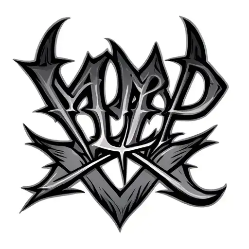 harsh name tattoo design tattoo design idea