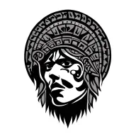 Aztec tattoo design idea