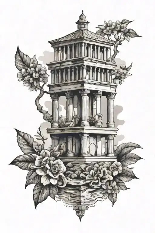 weight loss, inner peace, wanderlust, Greece tattoo design idea