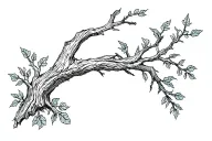 Treaty Oak Revival tattoo design idea