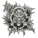 Adam Smasher tattoo design idea