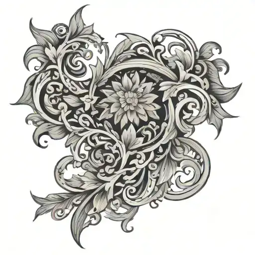 Gaia dark ornamental neck tattoo design tattoo design idea