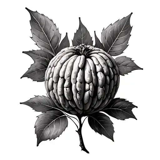 Walnut Tree tattoo design idea