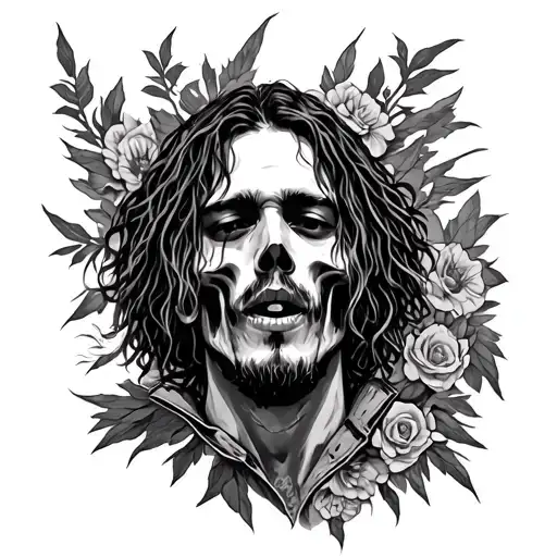 suicideboys related tattoo design idea