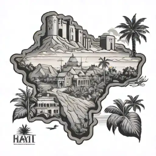 Haiti tattoo design idea