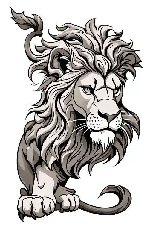 scar lion king sleeve tattoo tattoo design idea