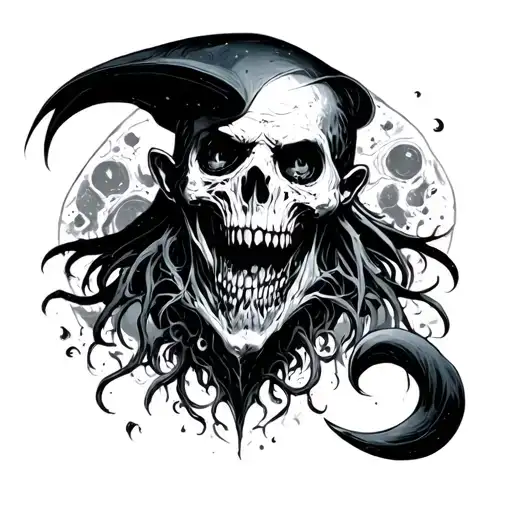Cosmic Horror tattoo design idea