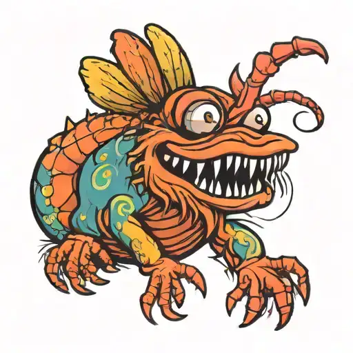 Pepe the king prawn tattoo design idea