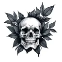 Realistic Patch tattoo design idea