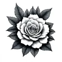 Realistic Patch tattoo design idea