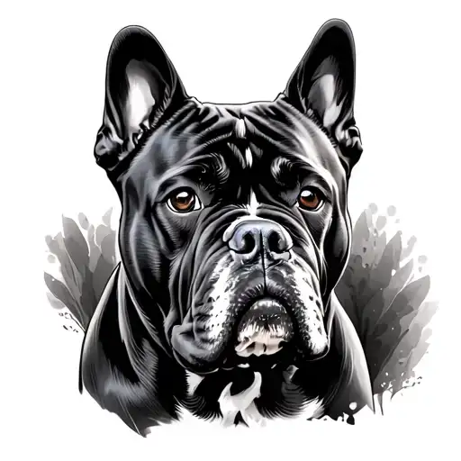 Cane Corso tattoo design idea