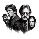 Stephen King characters tattoo design idea