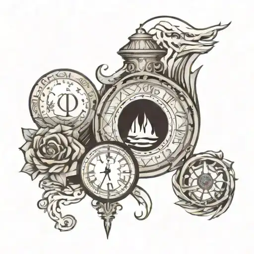 lord of the rings ,twilight ,Harry Potter   tattoo design idea