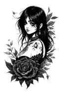 emo tattoo design idea