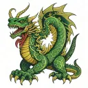 army, infantry, peru, dragon tattoo design idea