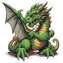 army, infantry, peru, dragon tattoo design idea