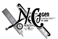 "NexGen Construction EST. 2025" Combine the NexGen Construction EST. 2025 logo with a compass and ruler, symbolizing precision and innovation in construction tattoo design idea
