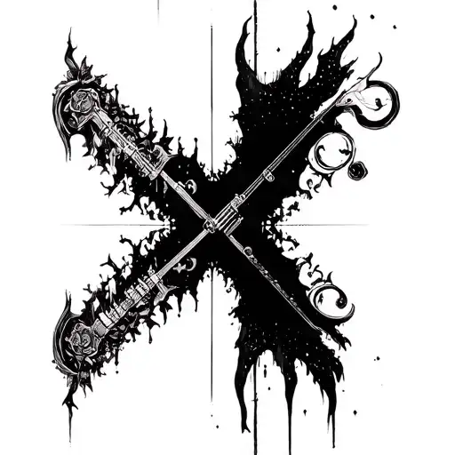 Inspired by the band tool using the lyrics “overthinking over analyzing separates the body from the mind” tattoo design idea