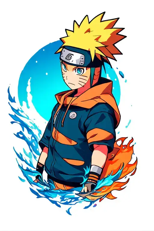 naruto inspired tattoo tattoo design idea