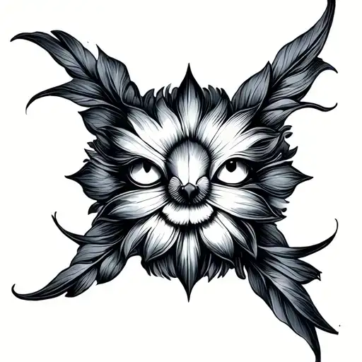 perfectly misaligned tattoo design idea