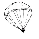 skydive tattoo design idea