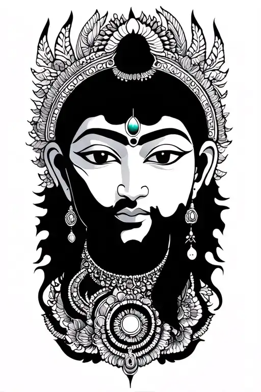 "Taw Mithra" Murugan Vel tattoo design idea