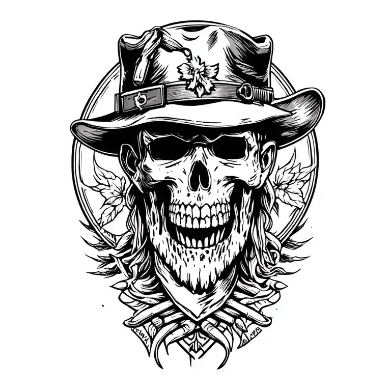 redneck army tattoo design idea