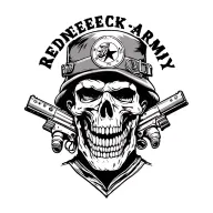 redneck army tattoo design idea