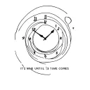 it's mine until time comes tattoo design idea
