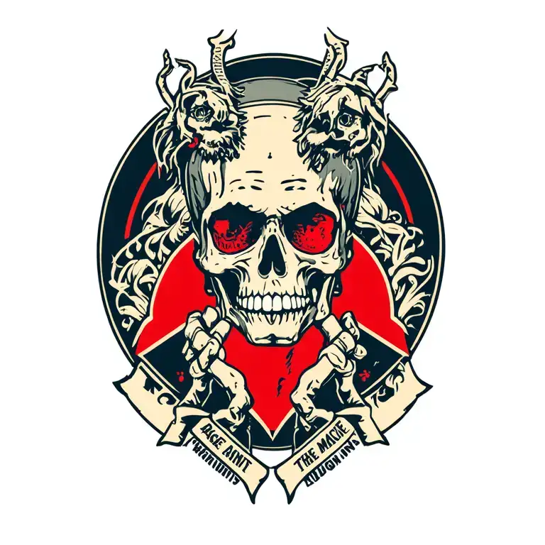 Rage Against The Machine tattoo design idea