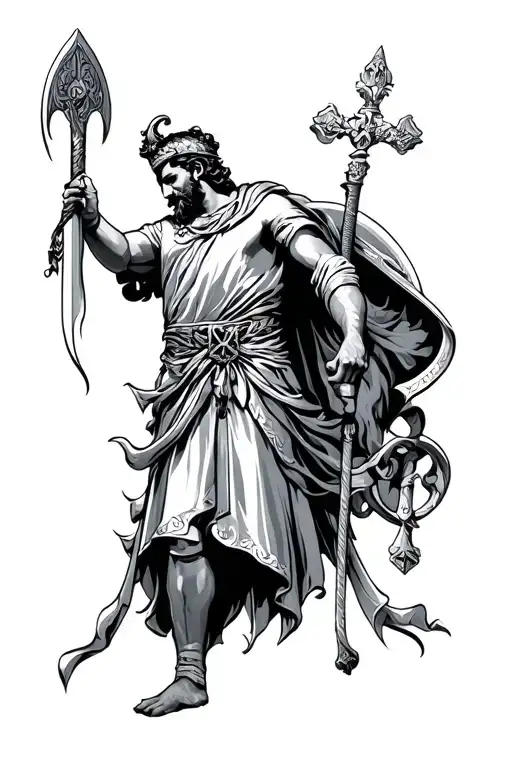 saint florian tattoo design idea