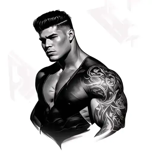 cody rhodes tattoo design idea