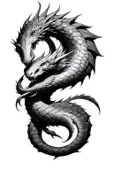 Jörmungandr tattoo design idea