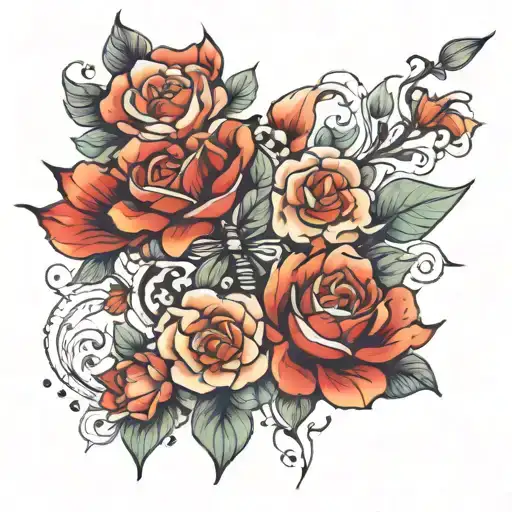 I'M NICOLE tattoo design idea