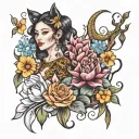 I'M NICOLE tattoo design idea