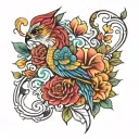 I'M NICOLE tattoo design idea