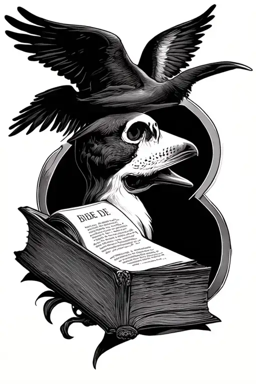 Job Bible tattoo design idea