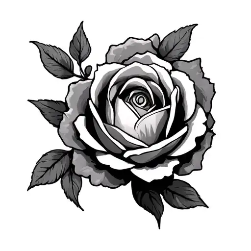 Nipple tattoo design idea