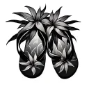 Flip Flop tattoo design idea