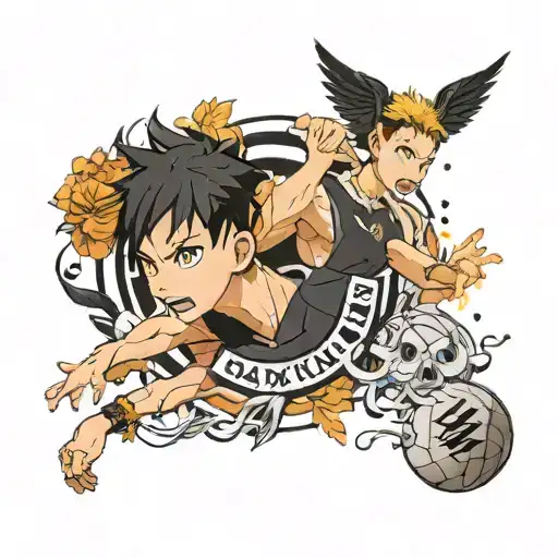 haikyuu small tattoo tattoo design idea