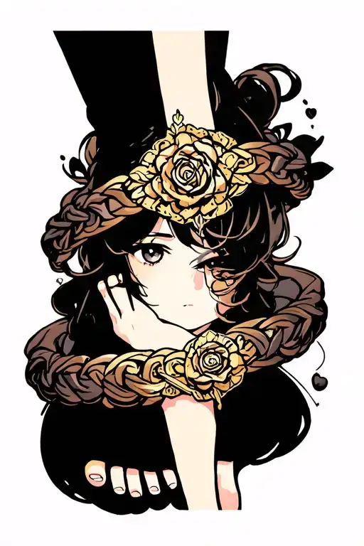 Bracelet Ankle tattoo tattoo design idea