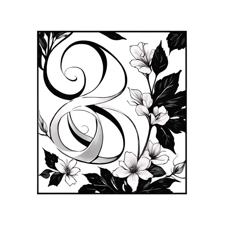 breast cancer awareness tattoo design idea