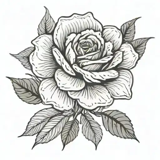 Floral Accent with "Let it Be"Flower: Choose a minimalist flower, like a delicate rose or daisy. It should have clean,  tattoo design idea